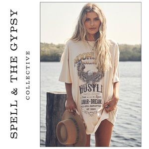 Spell & The Gypsy White Cult Tee Dress